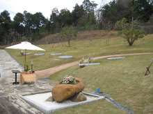 神峯山寺の樹木葬